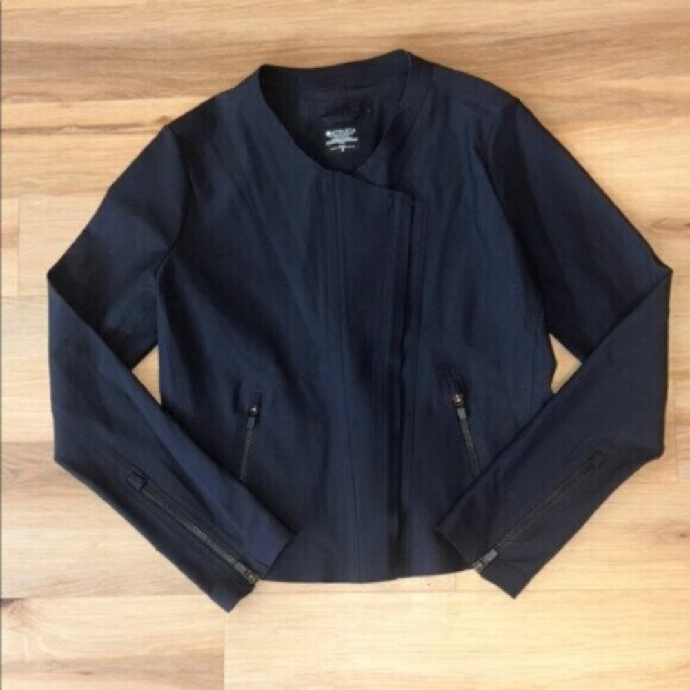 Athleta Stellar Black Jacket Blazer